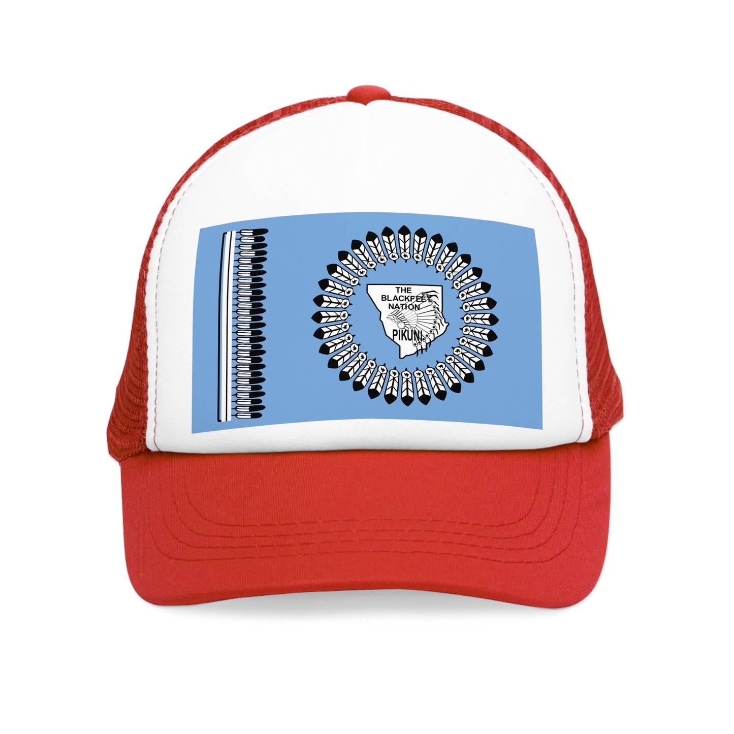 Piegan Blackfeet Trucker Cap