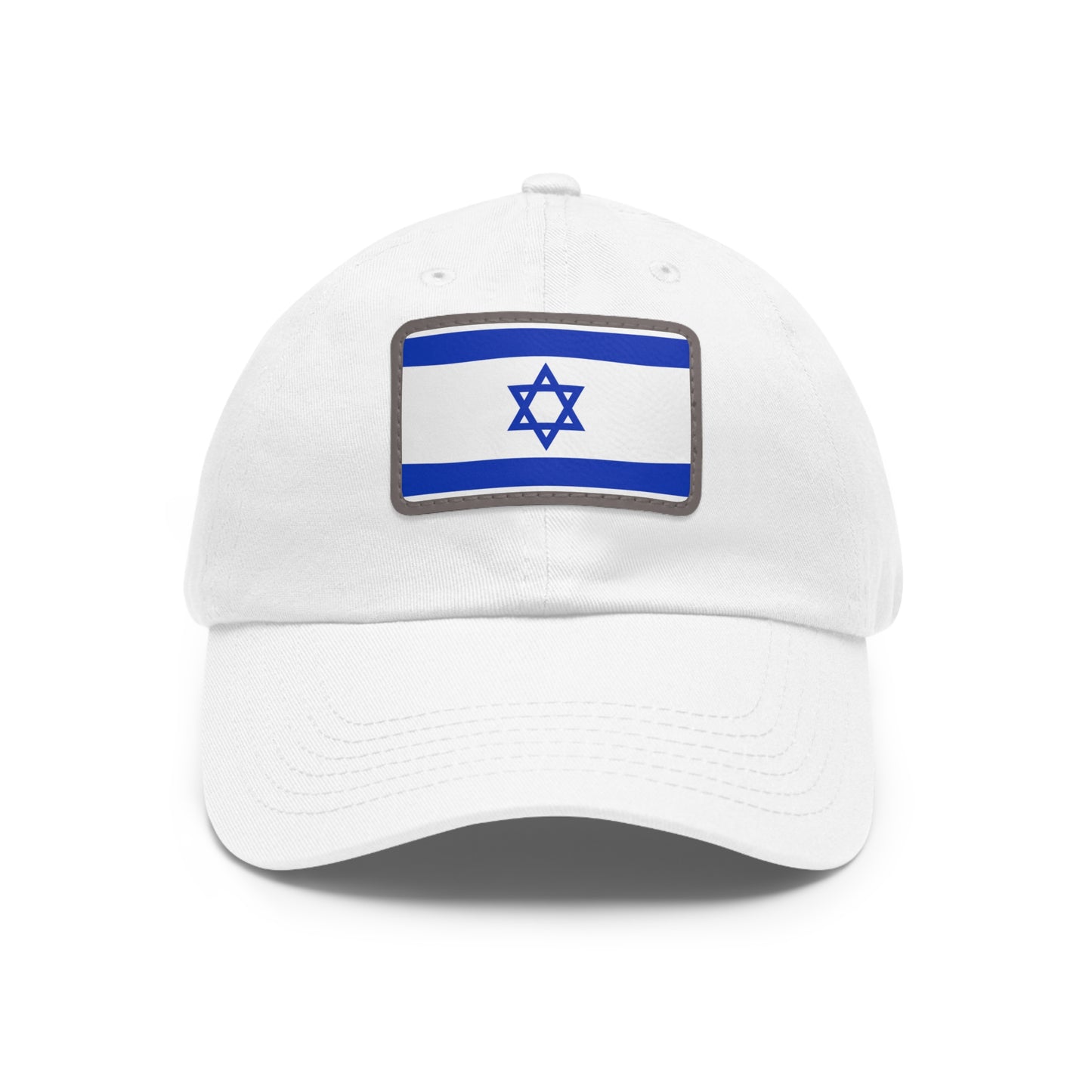 Israel Leather Patch Hat