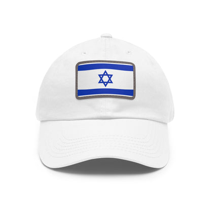Israel Leather Patch Hat
