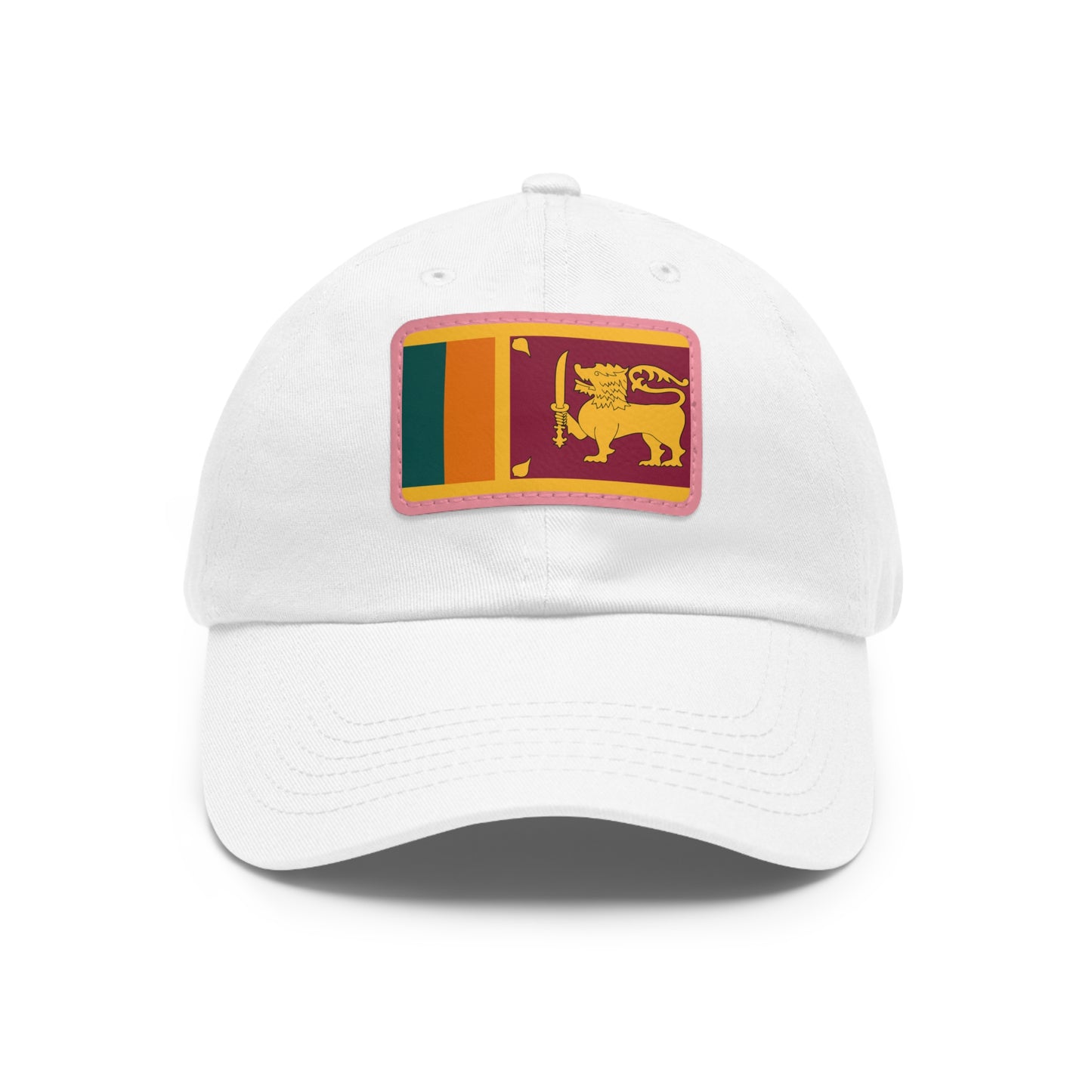 Sri Lanka Leather Patch Hat