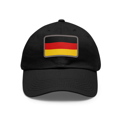 Germany Leather Patch Hat