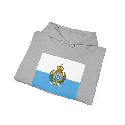 San Marino Flag Hoodies
