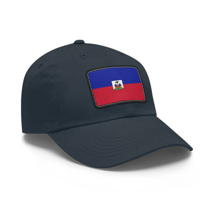 Haiti Leather Patch Hat