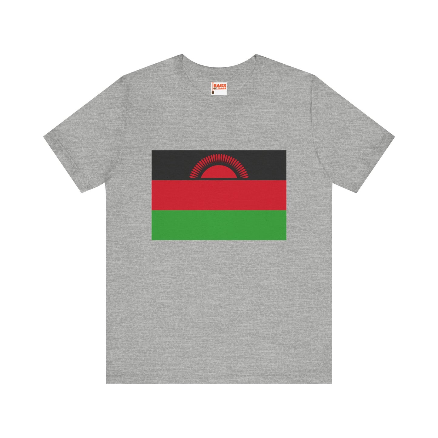 Malawi Flag on T-shirt