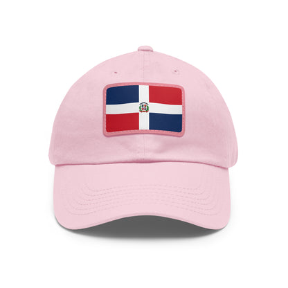 Dominican Republic Leather Patch Hat