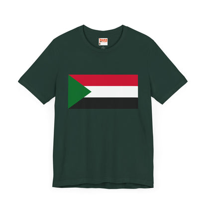 Sudan Flag on T-shirt