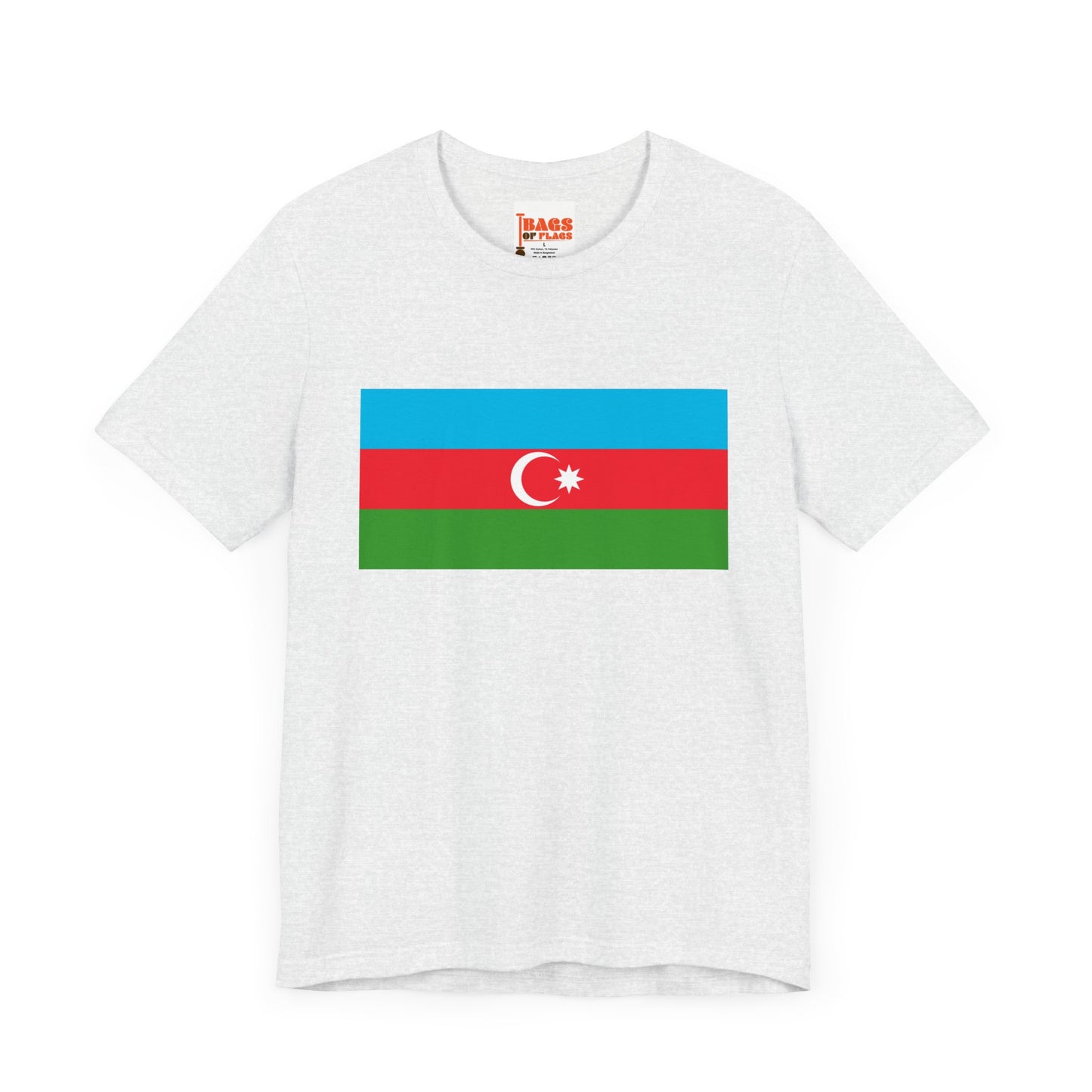 Azerbaijan Flag on T-shirt