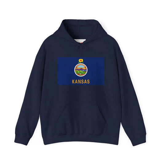 Kansas Flag Hoodies