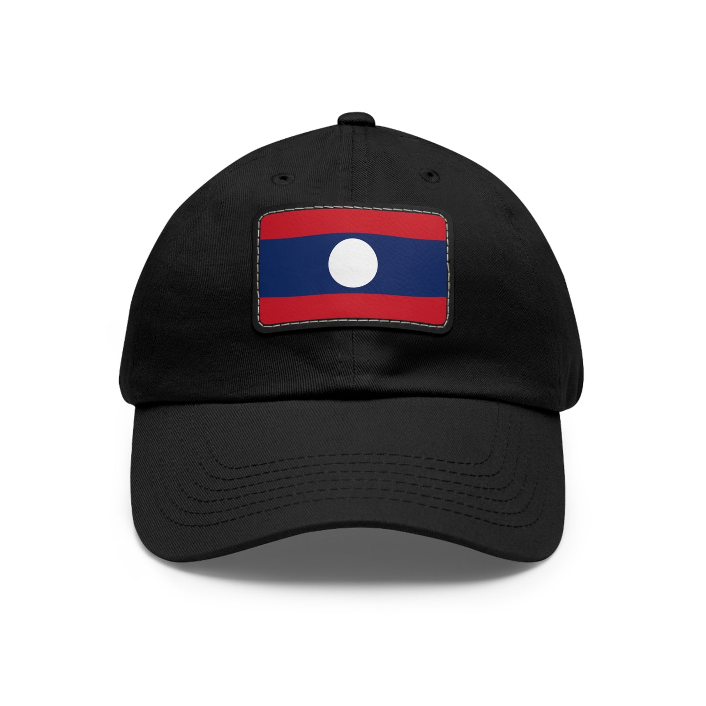 Laos Leather Patch Hat
