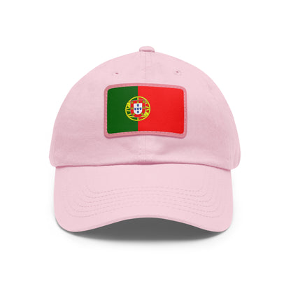 Portugal Leather Patch Hat
