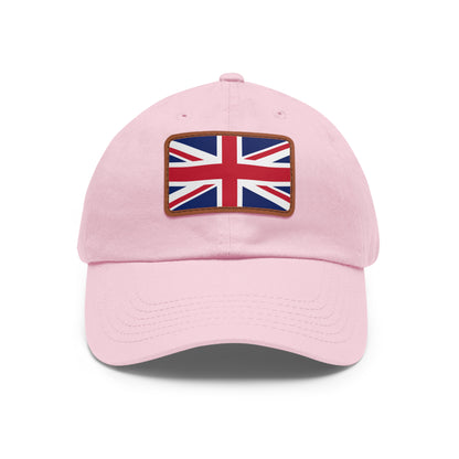 United Kingdom Leather Patch Hat