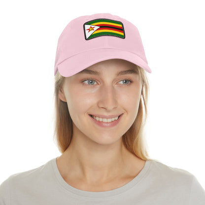 Zimbabwe Leather Patch Hat