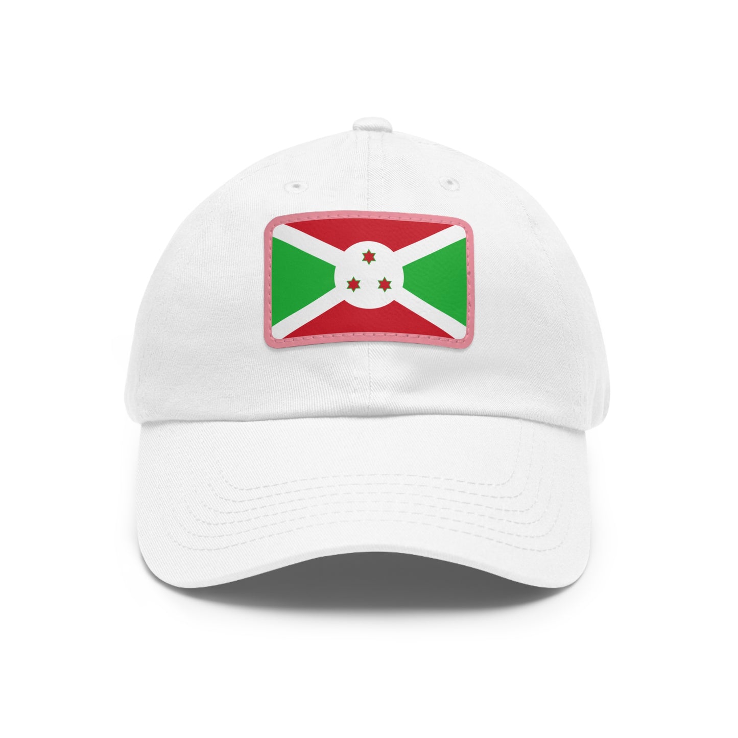 Burundi Leather Patch Hat