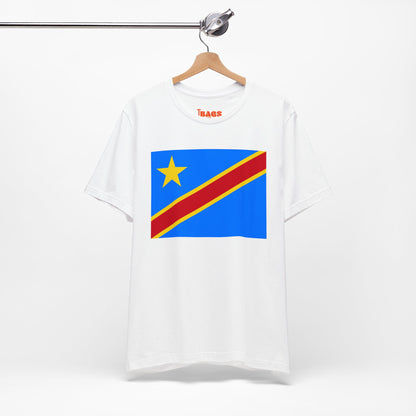 Democratic Republic of Congo Flag on T-shirt