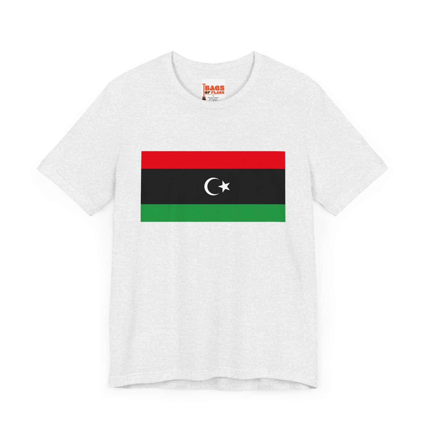 Libya Flag on T-shirt