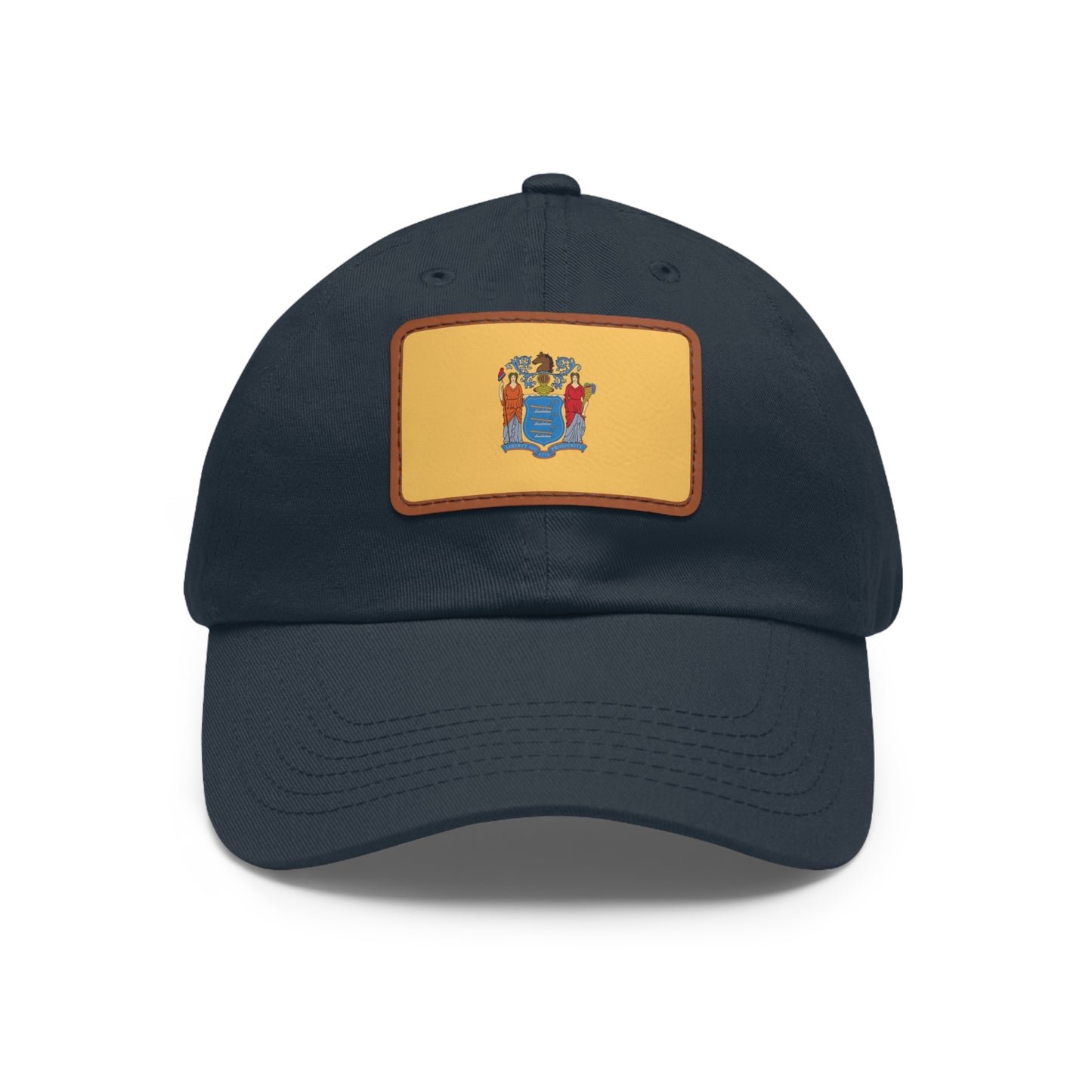New Jersey Leather Patch Hat
