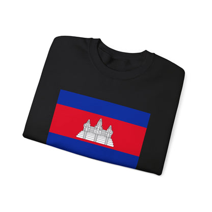 Cambodia Flag Sweatshirt