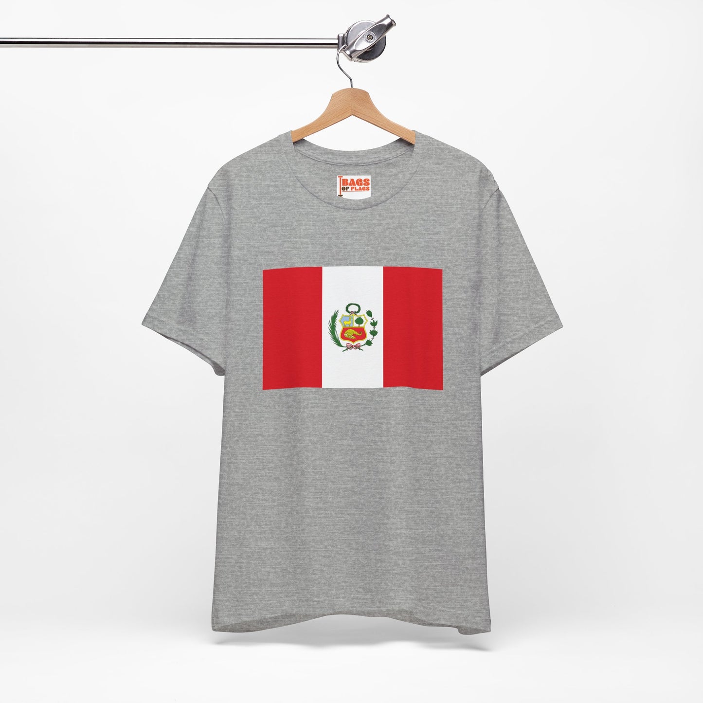 Peru Flag on T-shirt