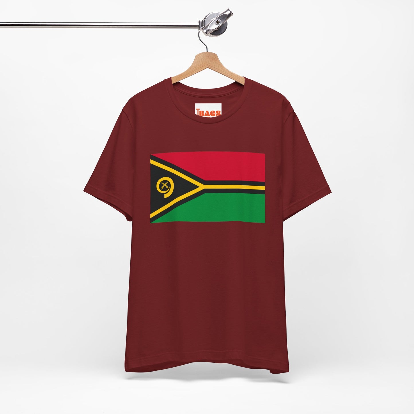 Vanuatu Flag on T-shirt