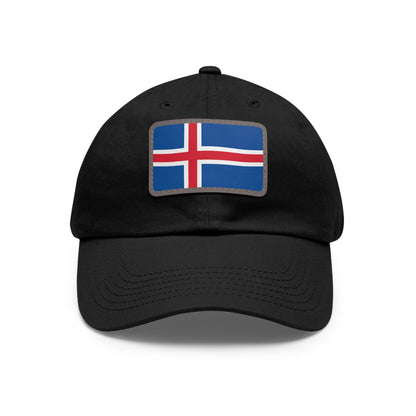 Iceland Leather Patch Hat