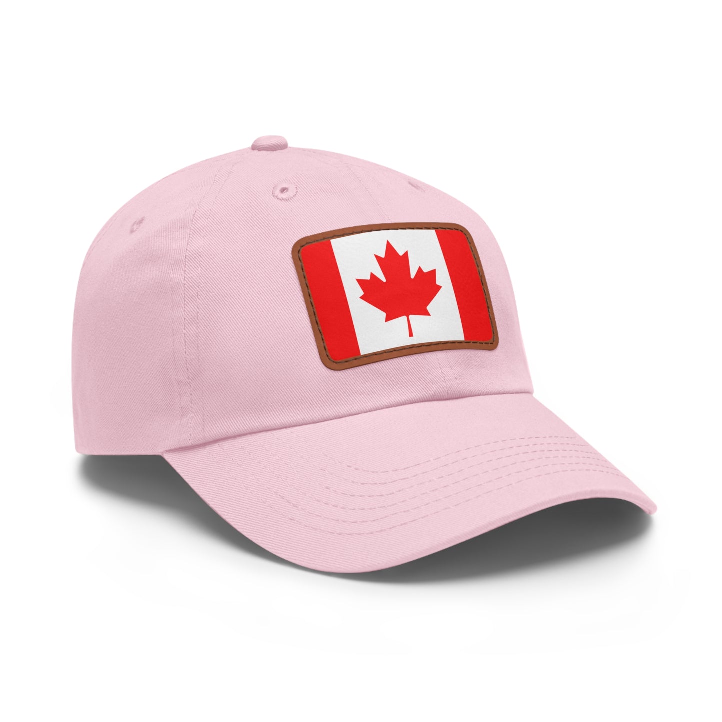 Canada Leather Patch Hat