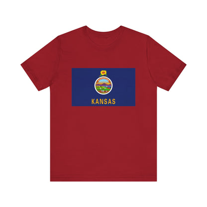 Kansas Flag T-shirts