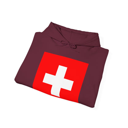 Switzerland Flag on Hoodie