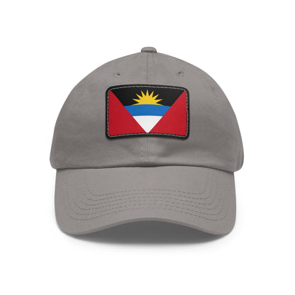 Antigua and Barbuda Leather Patch Hat