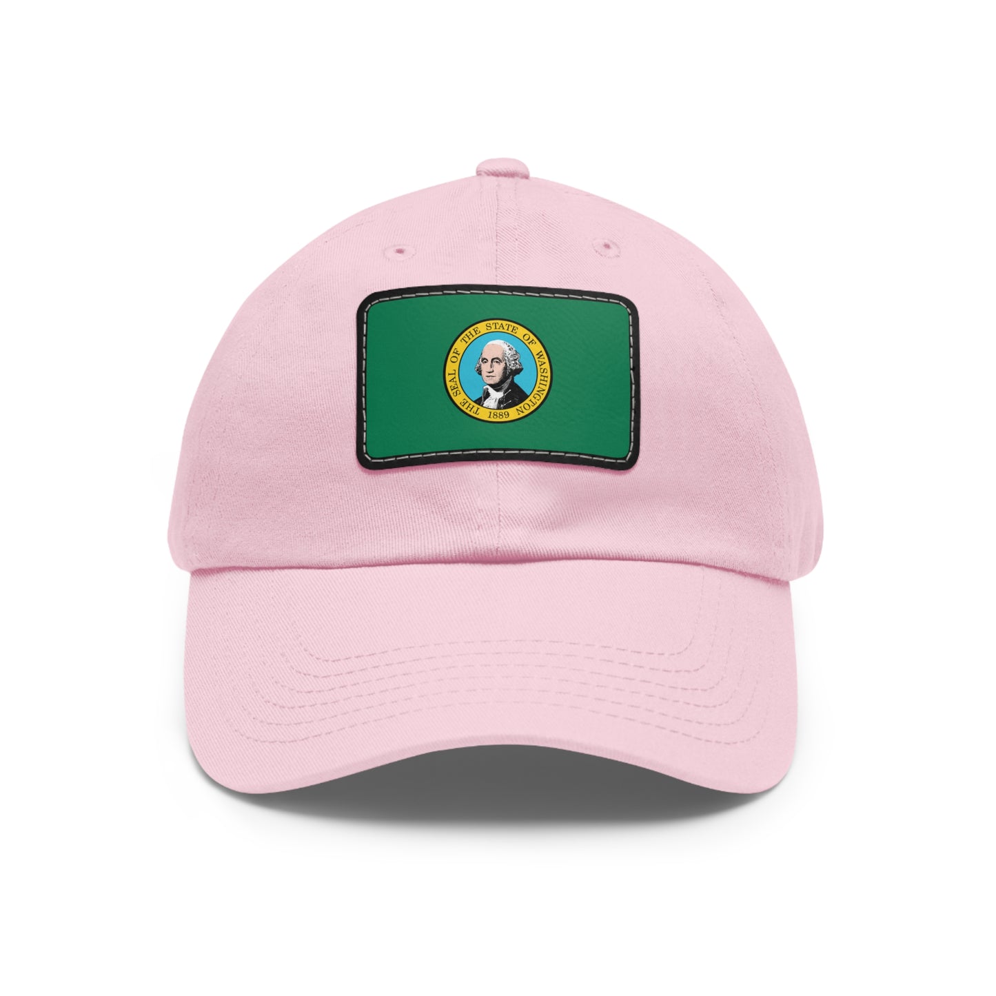 Washington Leather Patch Hat