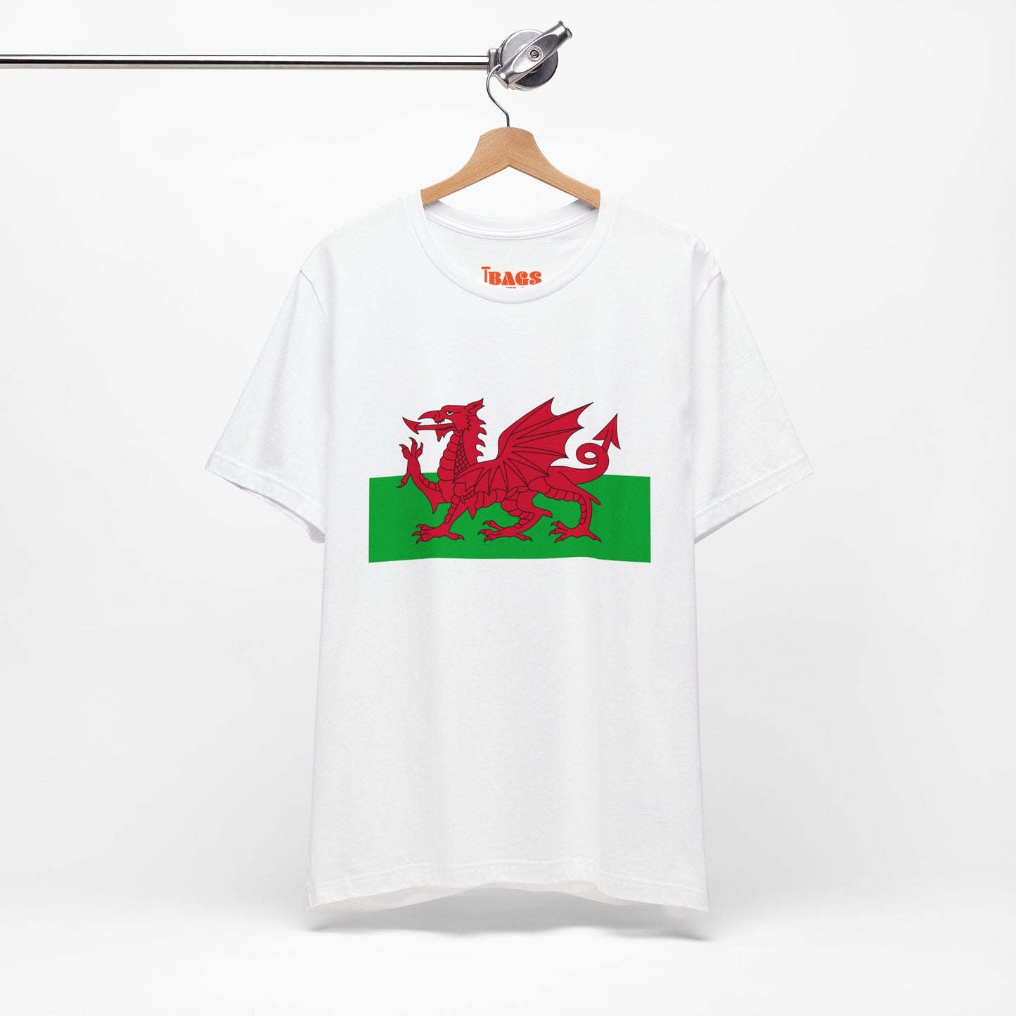 Wales Flag on T-shirt