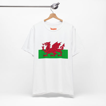 Wales Flag on T-shirt