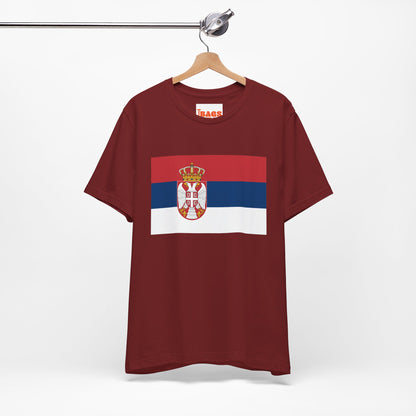 Serbia Flag on T-shirt