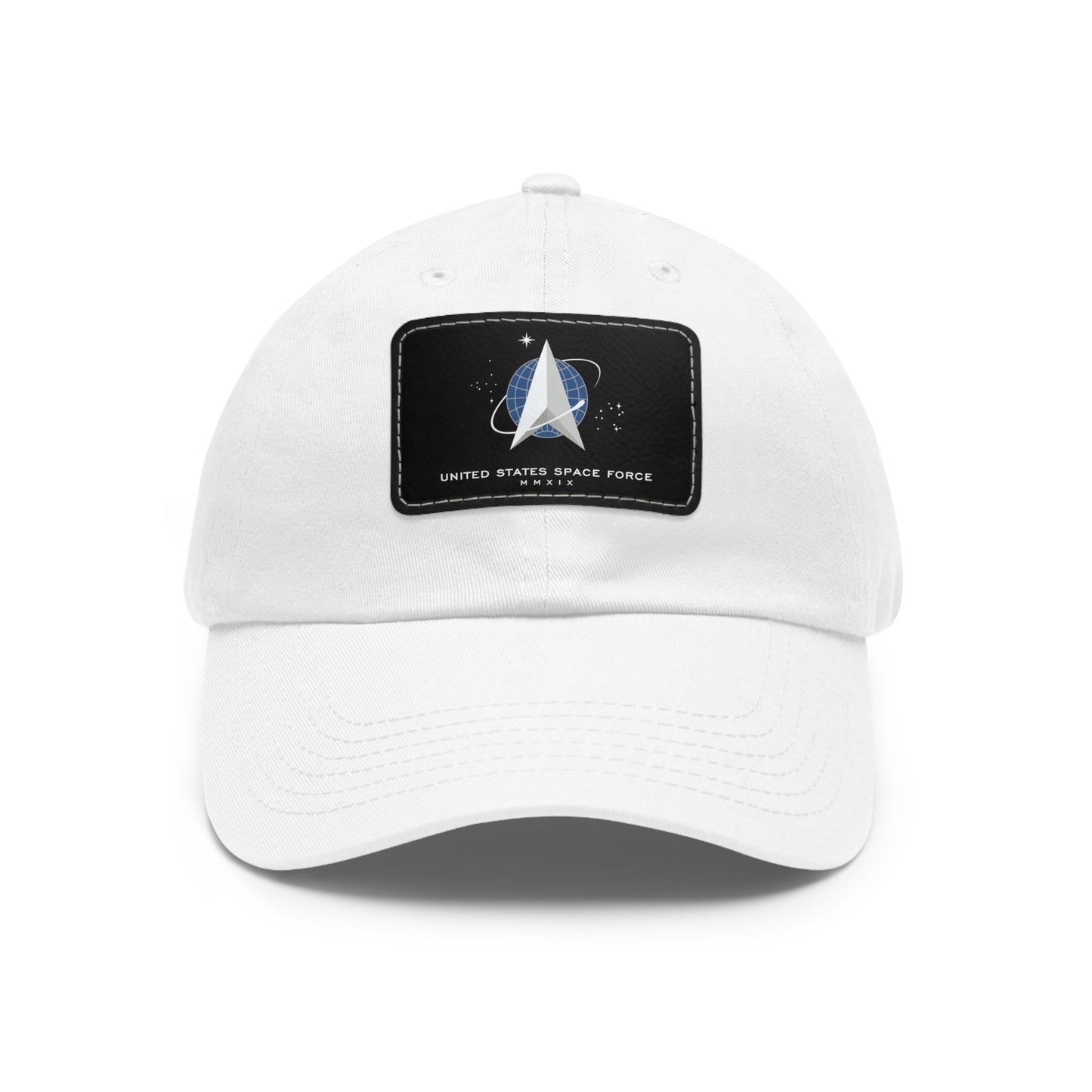US Space Force Leather Patch Hat