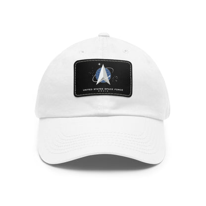 US Space Force Leather Patch Hat