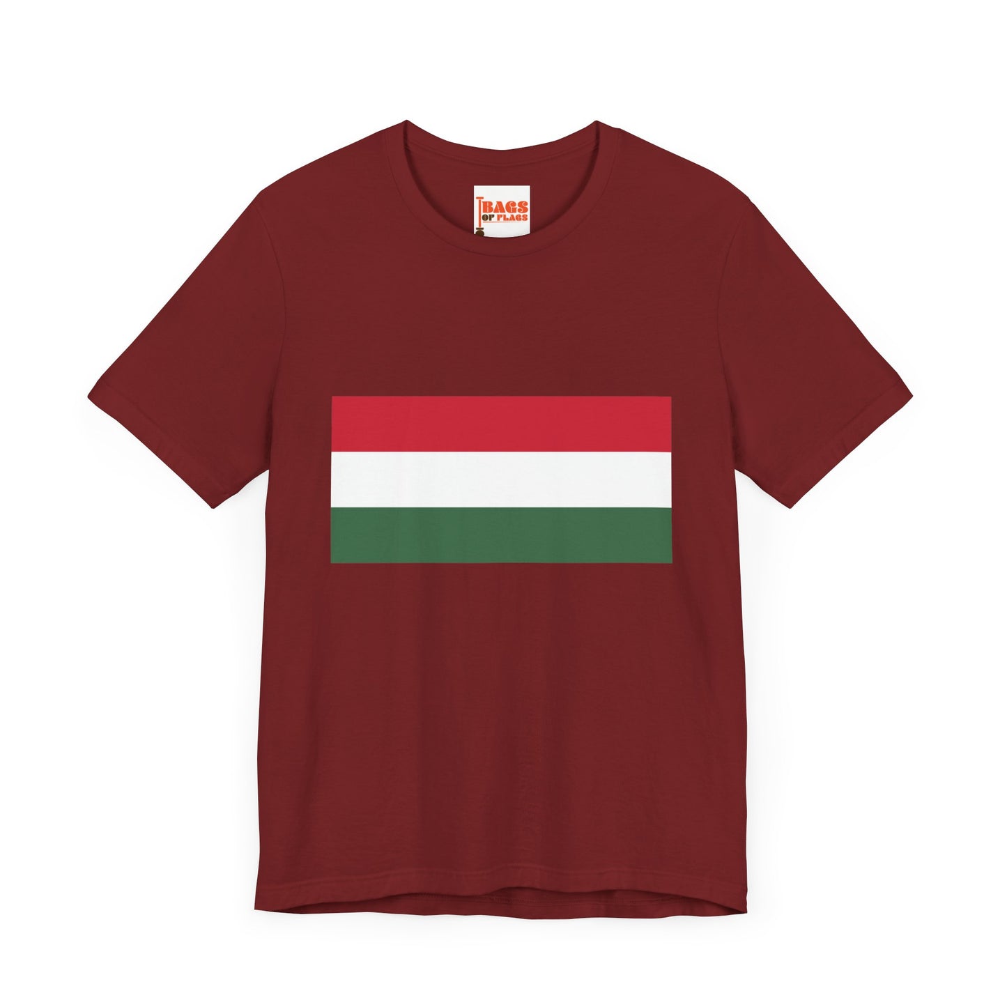 Hungary Flag on T-shirt