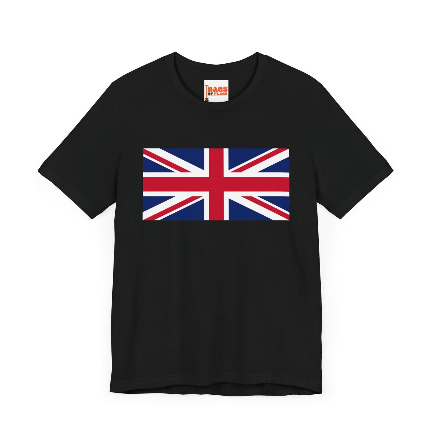 United Kingdom Flag on T-shirt