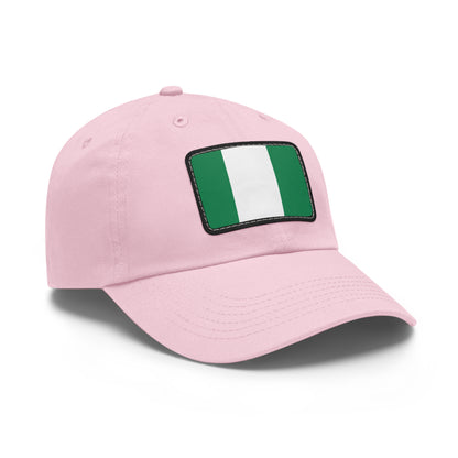 Nigeria Leather Patch Hat