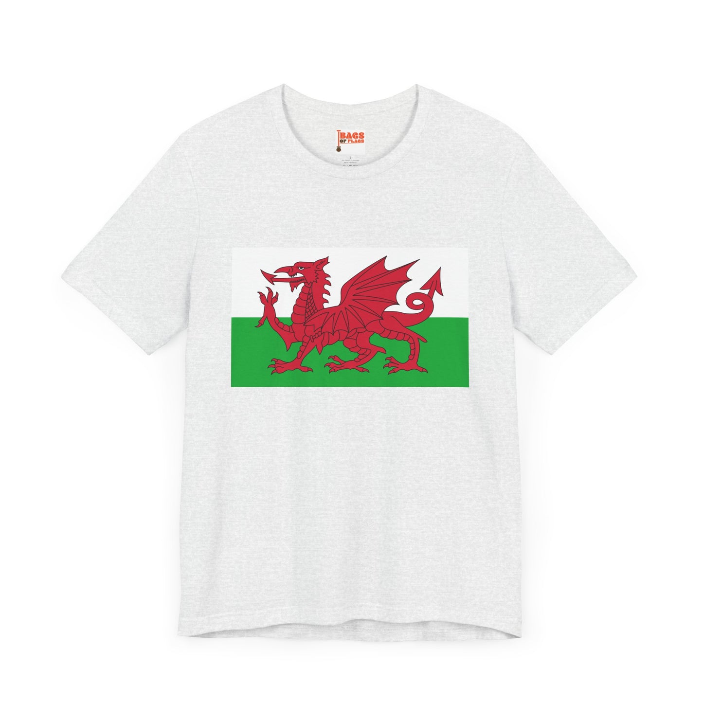 Wales Flag on T-shirt