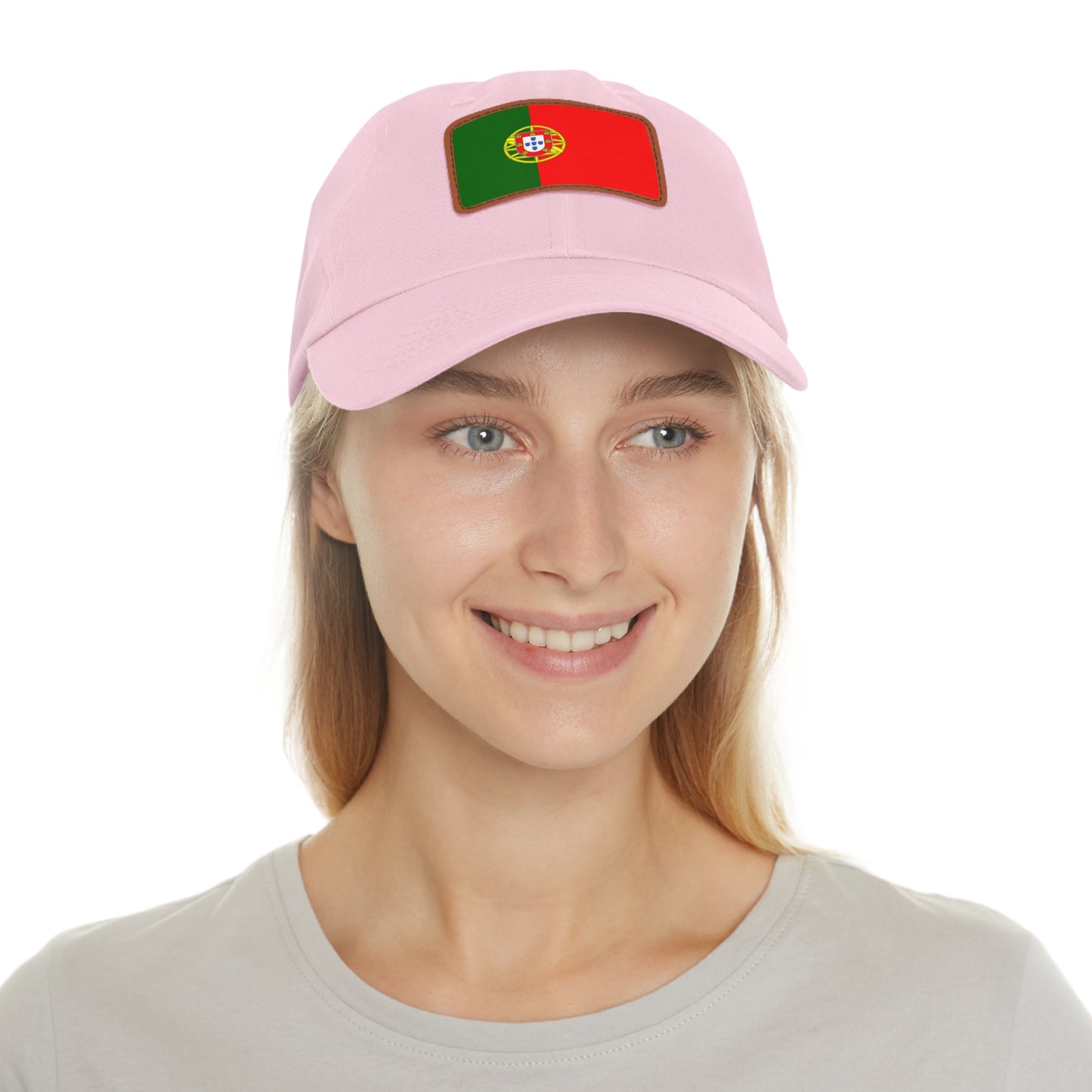 Portugal Leather Patch Hat