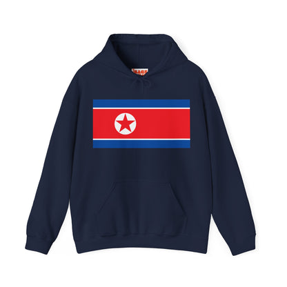 North Korea Flag on Hoodie