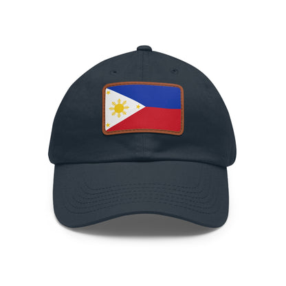 Philippines Leather Patch Hat
