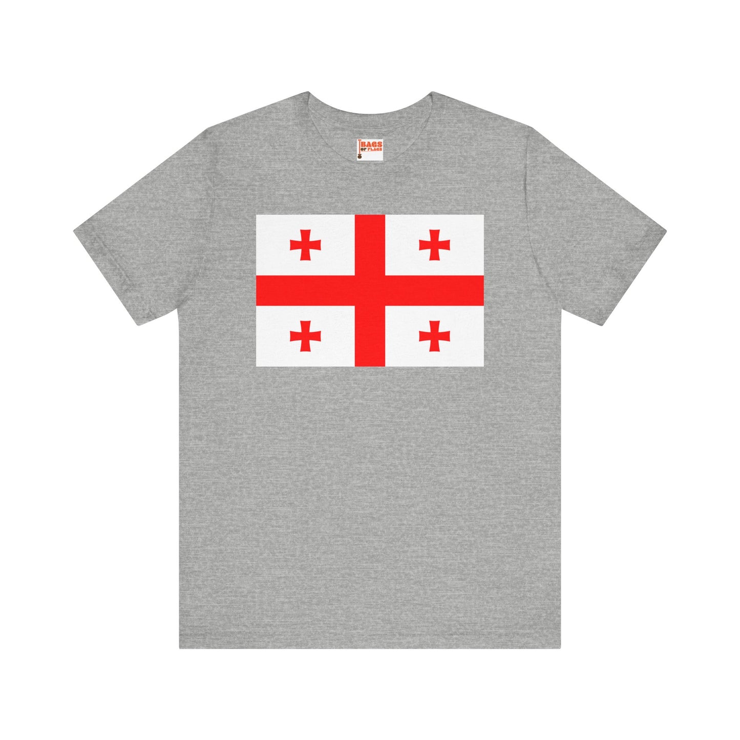 Georgia Flag on T-shirt