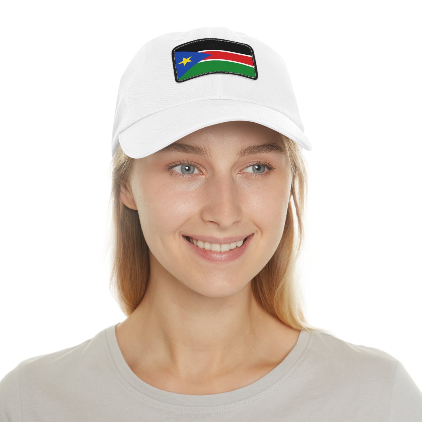 South Sudan Leather Patch Hat