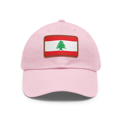 Lebanon Leather Patch Hat