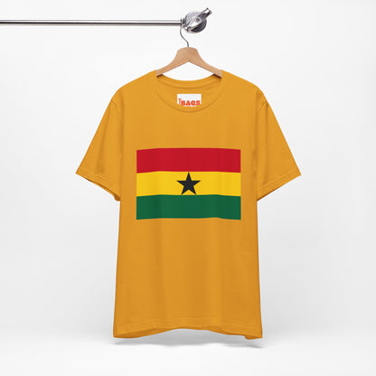 Ghana Flag on T-shirt