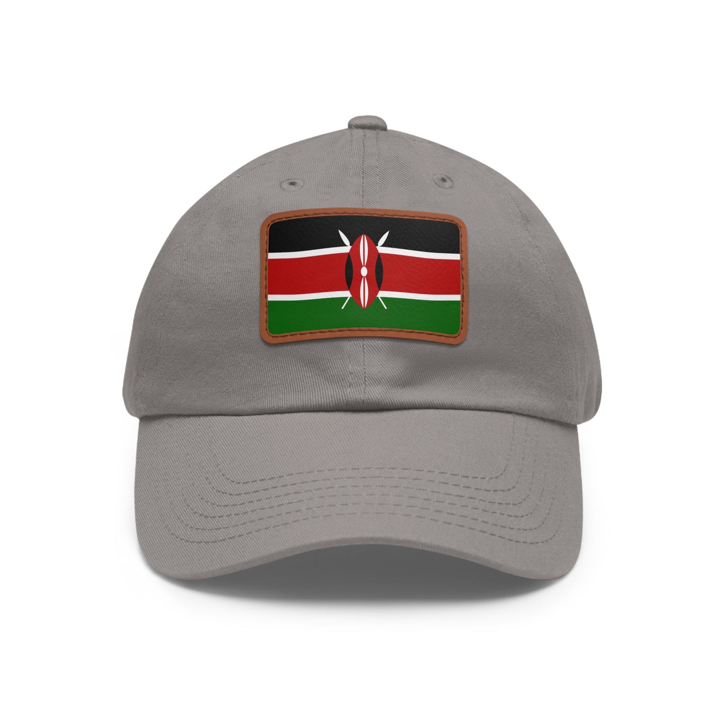 Kenya Leather Patch Hat