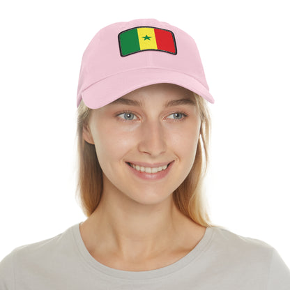 Senegal Leather Patch Hat