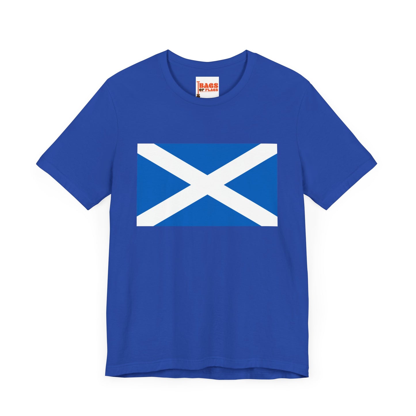 Scotland Flag on T-shirt