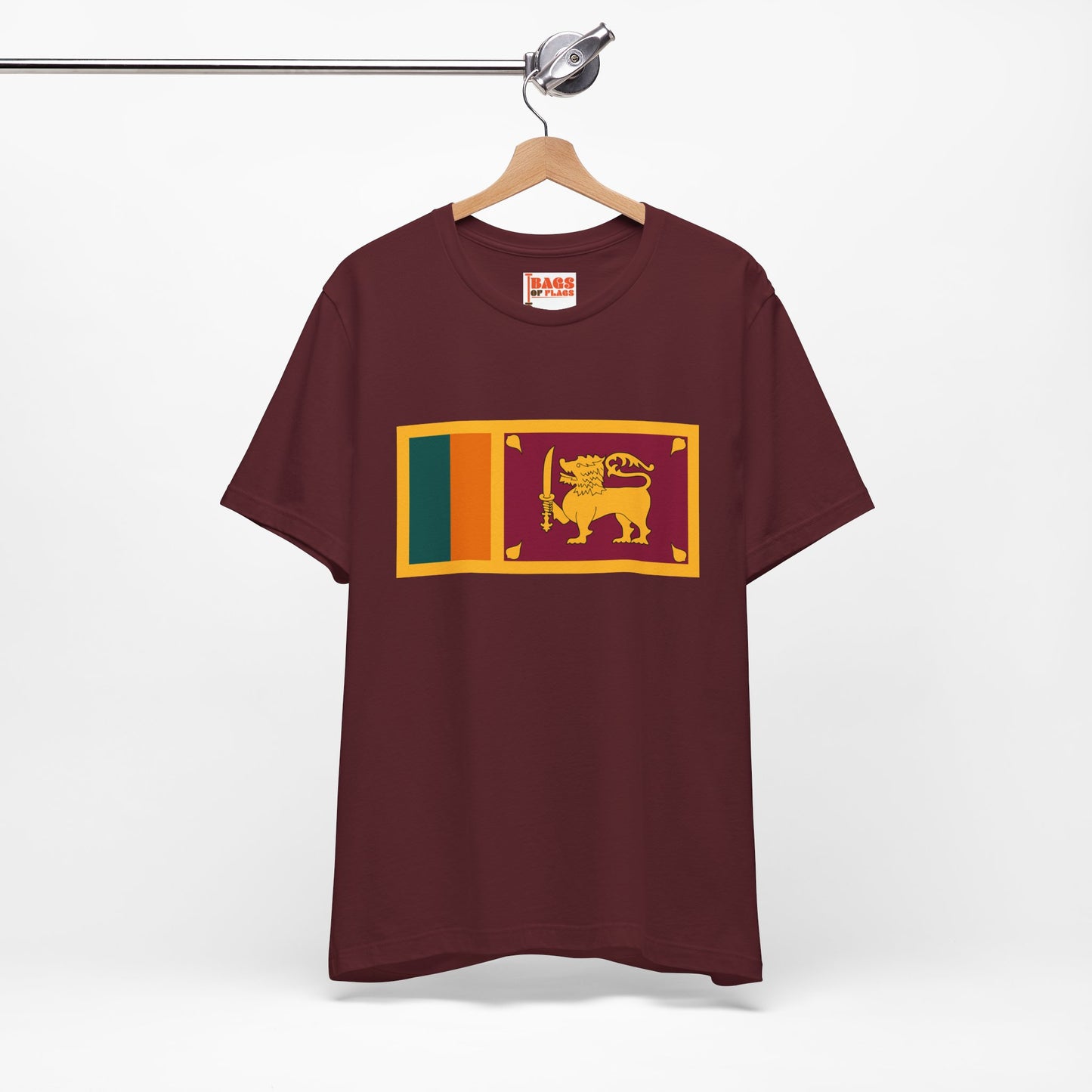 Sri Lanka Flag on T-shirt