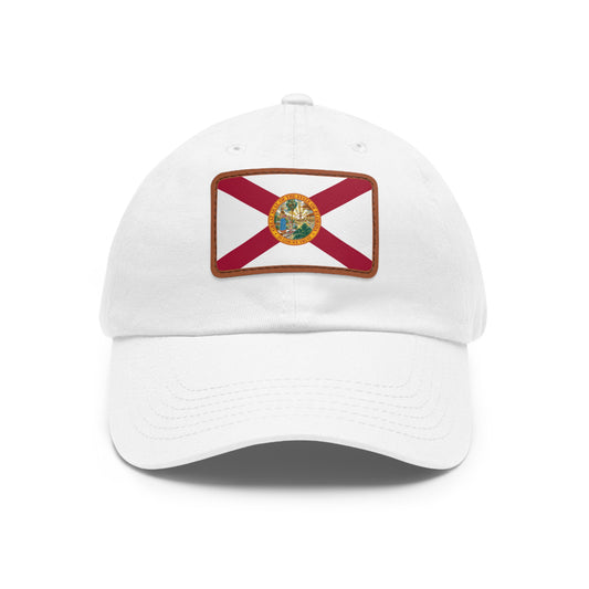 Florida Leather Patch Hat